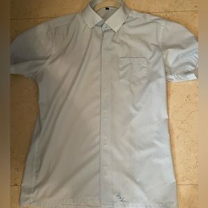 State & Liberty “The Alexander” light blue pinstripe